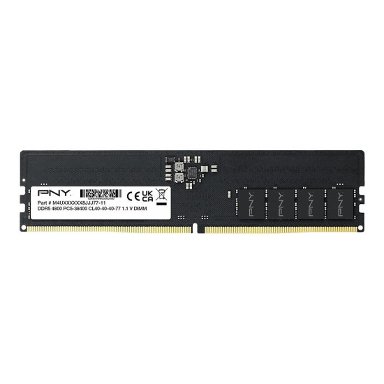 PNY DDR5 με Module 1x16GB και Ταχύτητα 4800 για Desktop PNY DDR5 με Module 1x16GB και Ταχύτητα 4800 για Desktop