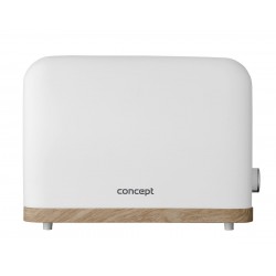 Concept TE2015 Φρυγανιέρα 2 Θέσεων 930W Λευκή