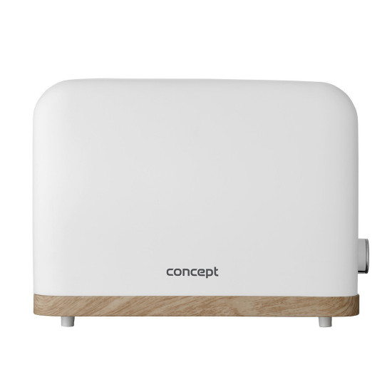 Concept TE2015 Φρυγανιέρα 2 Θέσεων 930W Λευκή Concept TE2015 Φρυγανιέρα 2 Θέσεων 930W Λευκή