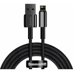 Baseus Tungsten Gold Καλώδιο USB σε iP 2.4A 2m (μαύρο)
