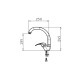 PYRAMIS OSSIA granite faucet polar white PYRAMIS OSSIA granite faucet polar white