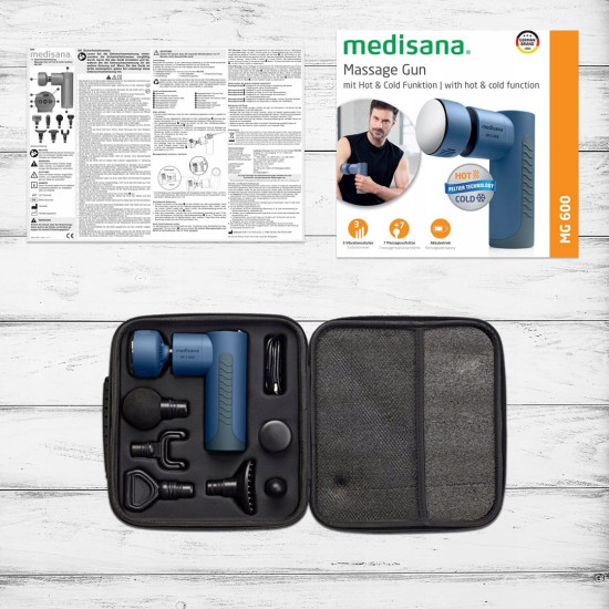 Medisana MG 600 massager Universal Black, Blue Medisana MG 600 massager Universal Black, Blue