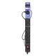 Activejet ACJ COMBO 9GN 5M black power strip with cord Activejet ACJ COMBO 9GN 5M black power strip with cord