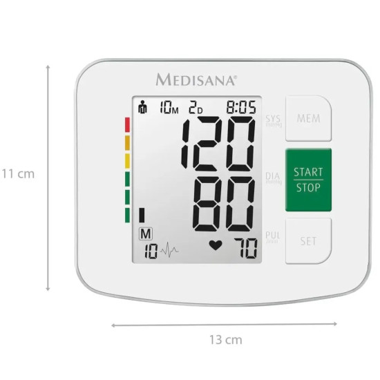 Medisana BU 512 Upper arm Automatic 2 user(s) Medisana BU 512 Upper arm Automatic 2 user(s)