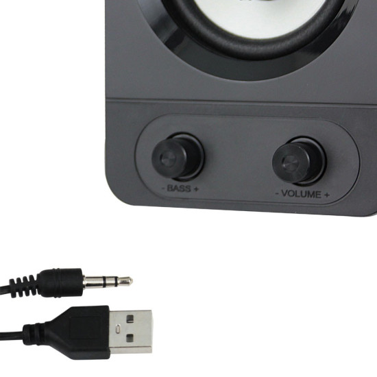 Esperanza EGS107 Speakers 2.1 USB LED 5 W Black Esperanza EGS107 Speakers 2.1 USB LED 5 W Black