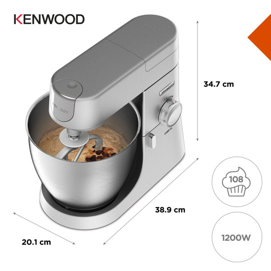 Kenwood Chef XL Stand mixer 1200 W Silver Kenwood Chef XL Stand mixer 1200 W Silver