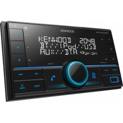 Kenwood Ηχοσύστημα Αυτοκινήτου 2DIN (Bluetooth/USB/AUX/WiFi/GPS/Apple-Carplay/Android-Auto)