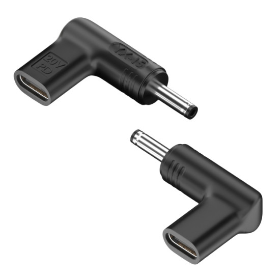 POWERTECH αντάπτορας τροφοδοσίας YX-15, USB-C σε Asus 4x1.35mm, μαύρος POWERTECH αντάπτορας τροφοδοσίας YX-15, USB-C σε Asus 4x1.35mm, μαύρος