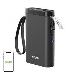 Nelko Thermal Label Printer P21 (Black)