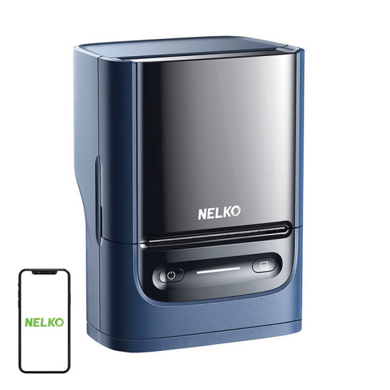 Nelko Thermal Label Printer PM220 (Blue) Nelko Thermal Label Printer PM220 (Blue)