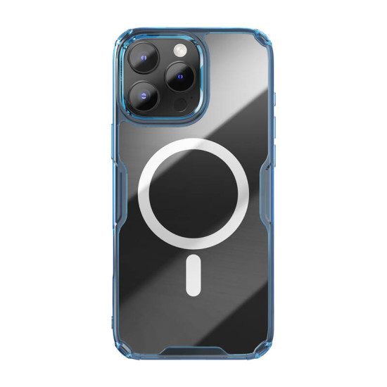 Nillkin Nature TPU Pro Magnetic Case iPhone 16 Pro (blue) Nillkin Nature TPU Pro Magnetic Case iPhone 16 Pro (blue)