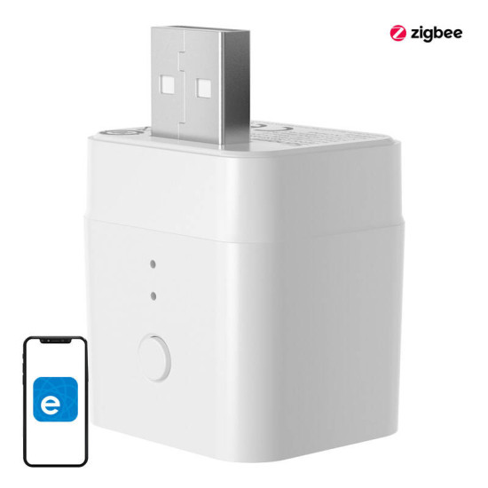 Smart USB adaptor, switch ZigBee SONOFF ZBMicro (max 36W) Smart USB adaptor, switch ZigBee SONOFF ZBMicro (max 36W)
