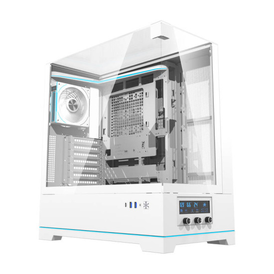 Darkflash Computer Case DY450 PRO White with fan Darkflash Computer Case DY450 PRO White with fan