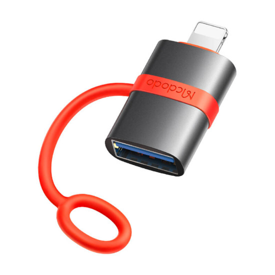 USB-A to USB-C Adapter McDodo OT-3800 (black) USB-A to USB-C Adapter McDodo OT-3800 (black)