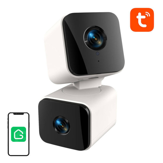 Smart IP Camera WiFi dual lens Gosund PC12 (1920x2160 H.265, Tuya) Smart IP Camera WiFi dual lens Gosund PC12 (1920x2160 H.265, Tuya)
