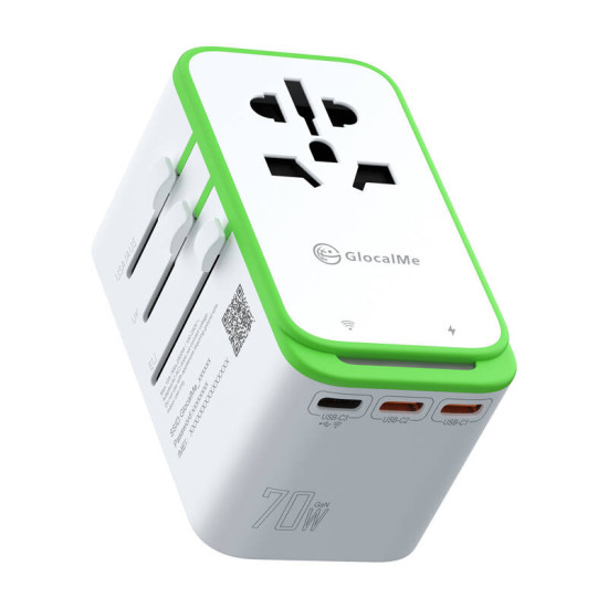 Roamplug adapter with 4G/LTE Wi-Fi hotspot GlocalMe Roamplug adapter with 4G/LTE Wi-Fi hotspot GlocalMe