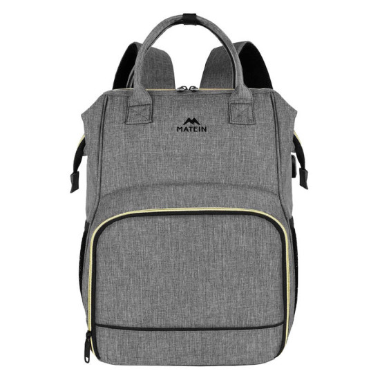 Lunch / Laptop backpack 15.6'' Matein 1368 Grey USB Lunch / Laptop backpack 15.6'' Matein 1368 Grey USB