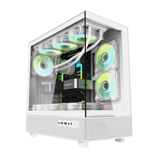 Darkflash Computer Case DPX90 (White) Darkflash Computer Case DPX90 (White)
