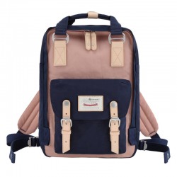 Laptop backpack 14'' Himawari 188L (navy blue-pink)