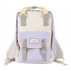Laptop backpack 14'' Himawari 194L (purple-beige)