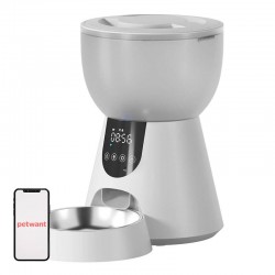 Automatic pet feeder F17 LED + Pet fountain W8 Petwant
