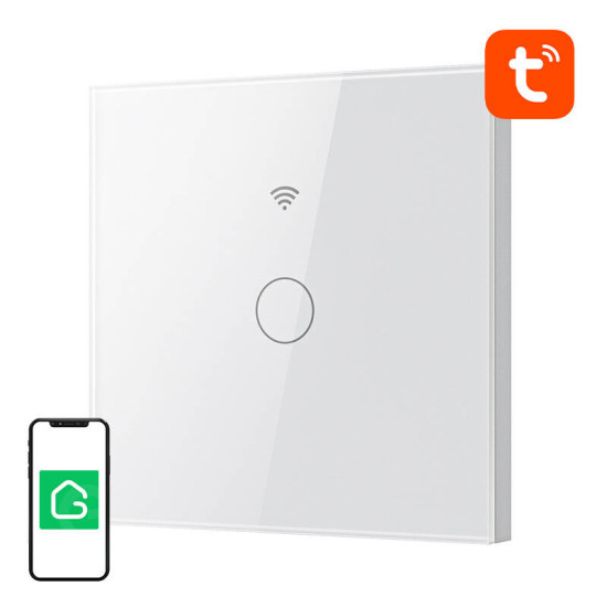 Smart Touch WiFi Light Switch Gosund SLS1 Single (optional N) Tuya Smart Touch WiFi Light Switch Gosund SLS1 Single (optional N) Tuya