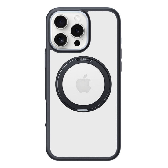 Etui Torras Ostand R Fusion for iPhone 16 Pro (Black) Etui Torras Ostand R Fusion for iPhone 16 Pro (Black)