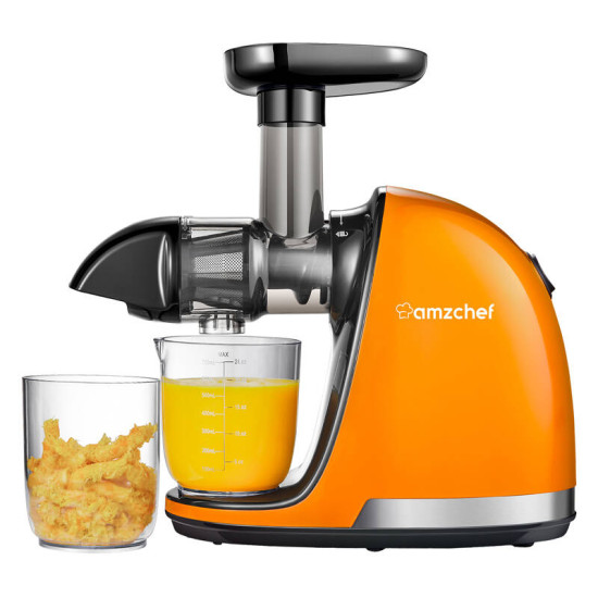 AMZCHEF Slow Juicer ZM1501-OG-SM (orange) AMZCHEF Slow Juicer ZM1501-OG-SM (orange)
