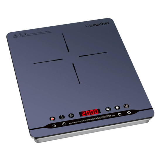 Induction Cooker AMZCHEF SK-20CB14T-BU Induction Cooker AMZCHEF SK-20CB14T-BU