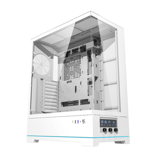 Darkflash Computer Case DY451L White without fans Darkflash Computer Case DY451L White without fans
