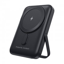 Magnetic Powerbank Choetech B743 10000mAh 20W PD w/ holder (black)