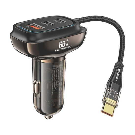 3-Port Car charger Foneng C20 A+C+C 66W 3 3-Port Car charger Foneng C20 A+C+C 66W 3