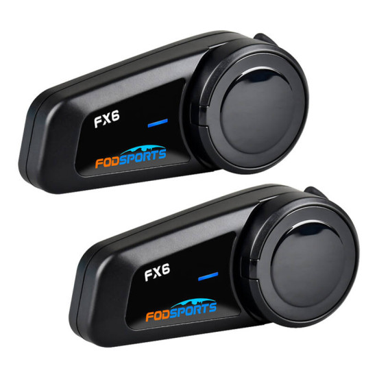 Headset intercom Fodsports FX6 2 pack (black) Headset intercom Fodsports FX6 2 pack (black)