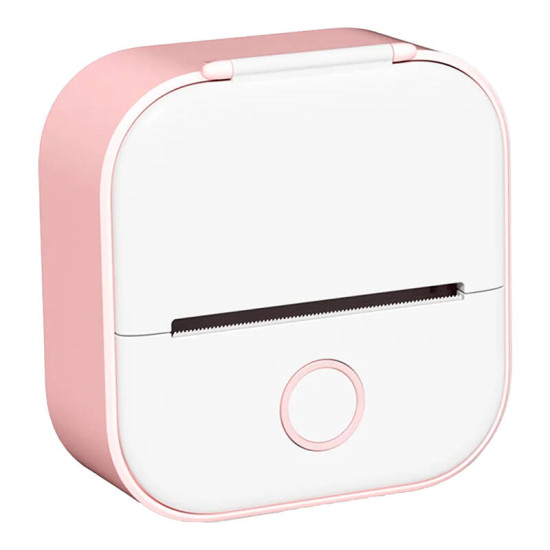 Portable label printer Phomemo T02 (pink) Portable label printer Phomemo T02 (pink)