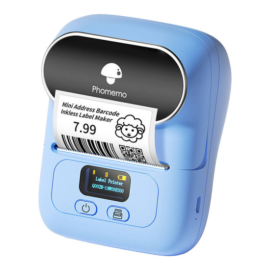 Portable label printer Phomemo M110 (Blue) Portable label printer Phomemo M110 (Blue)