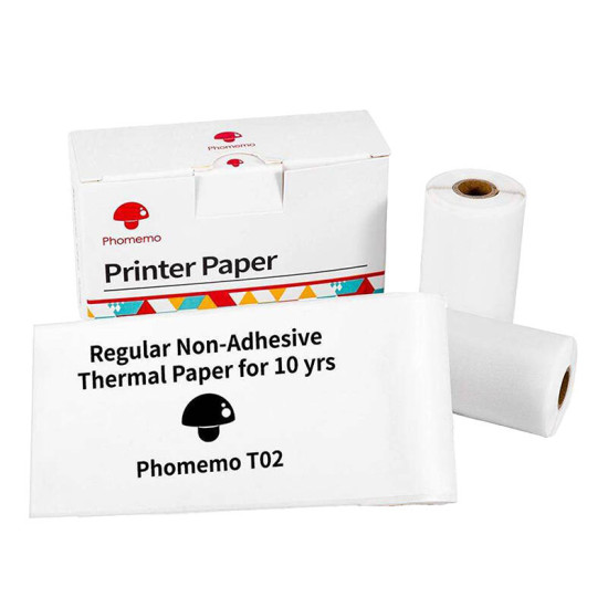 Thermal paper Phomemo Q12-RM10 Thermal paper Phomemo Q12-RM10