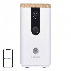 Smart snack feeder with camera T03 Dogness (White)