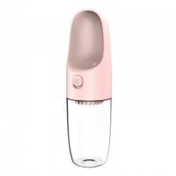 Travel water bottle for pets D02 Dogness (Pink)