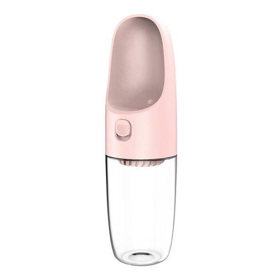 Travel water bottle for pets D02 Dogness (Pink) Travel water bottle for pets D02 Dogness (Pink)