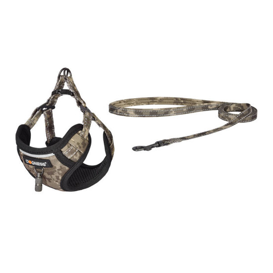 Dog set Dogness harness and leash (Camo) Dog set Dogness harness and leash (Camo)