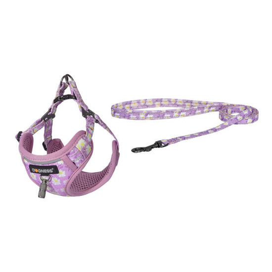 Dog set Dogness harness and leash (Calamus Pink) Dog set Dogness harness and leash (Calamus Pink)