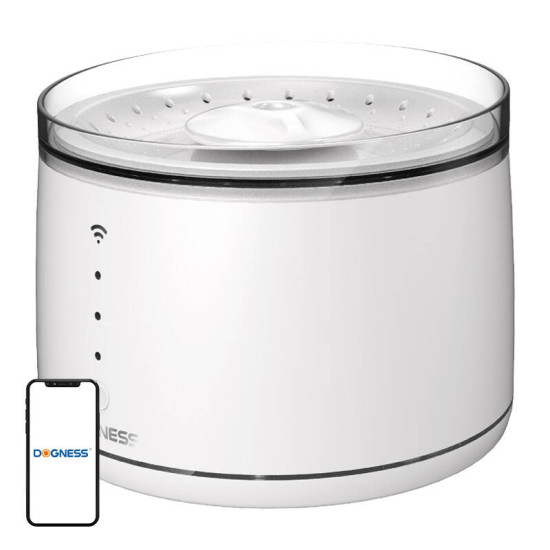 Water Fountain for pets Dogness D07 1,8l (white) Water Fountain for pets Dogness D07 1,8l (white)