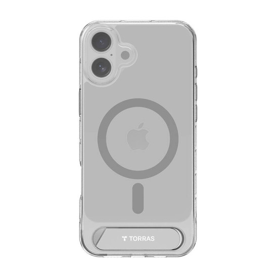 Torras Pstand Series Case for iPhone 16 (Transparent) Torras Pstand Series Case for iPhone 16 (Transparent)
