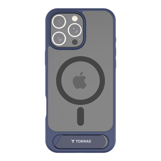 Torras Pstand Series Case for iPhone 16 Pro (Blue) Torras Pstand Series Case for iPhone 16 Pro (Blue)