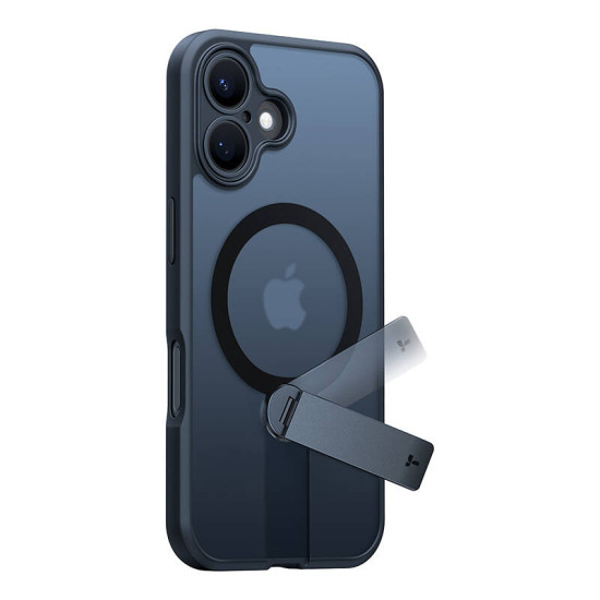 Torras Pstand Spin Case for iPhone 16 (Black) Torras Pstand Spin Case for iPhone 16 (Black)