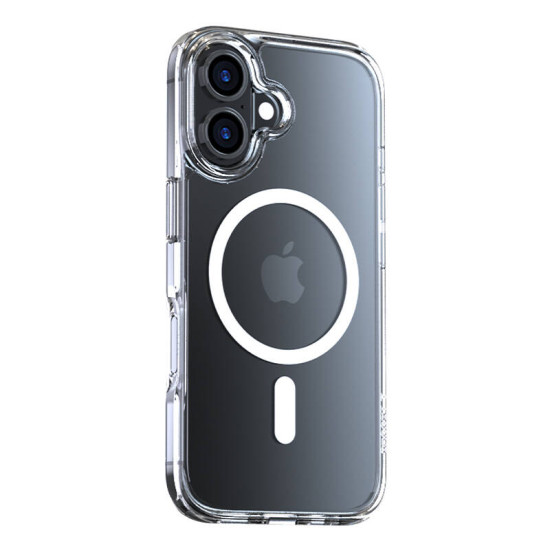 Torras Diamond-Mag Series Case for iPhone 16 Plus (Transparent) Torras Diamond-Mag Series Case for iPhone 16 Plus (Transparent)