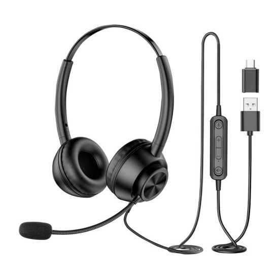 Wired headset with microphone New Bee H368 Wired headset with microphone New Bee H368