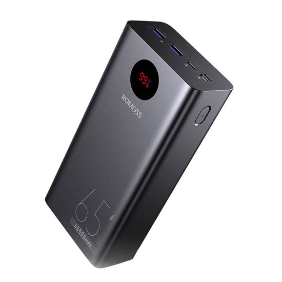 Powerbank Romoss PEA40 Pro 40000mAh, 65W (black) Powerbank Romoss PEA40 Pro 40000mAh, 65W (black)