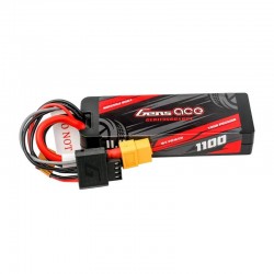 Gens ace G-Tech 1100mAh 11.1V 3S1P 60C GRP-76 Hardcase Lipo Battery Pack with XT60 Plug