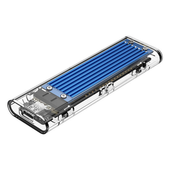 Orico Enclosure SSD M.2 , NVME, USB-C 3.1 Gen.2, 10Gbps (blue) Orico Enclosure SSD M.2 , NVME, USB-C 3.1 Gen.2, 10Gbps (blue)